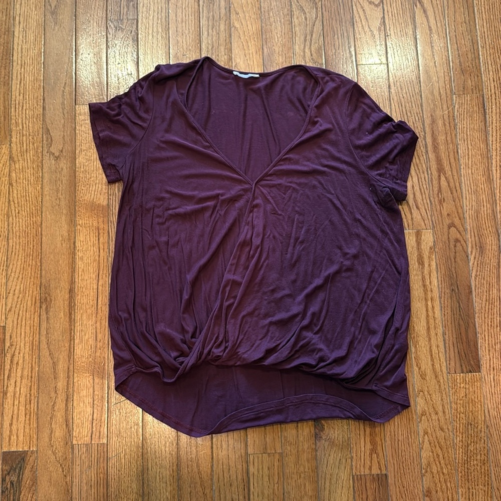 Nordstrom Lush Surplice Front Top